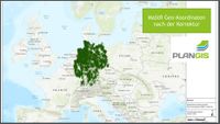 Karte - verbesserte Standorte der WEA in Deutschland